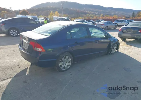 2010 Honda Civic Lx from USA, damaged, VIN 2HGFA1F51AH587243